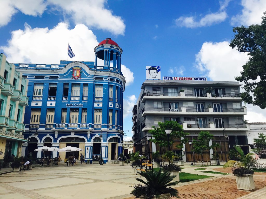 A public square in Camaguey.