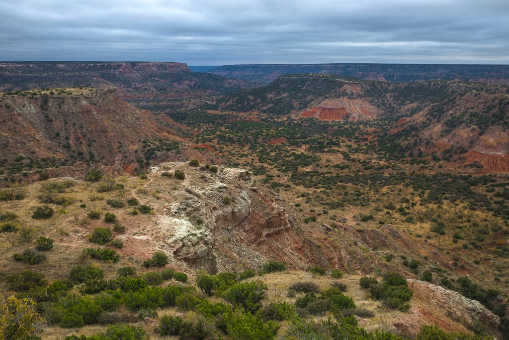 Palo Duro Canyon in Texas.