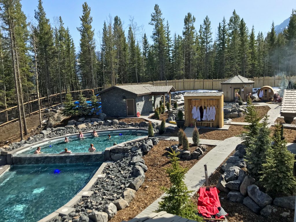 Daylight view of Kananskis Nordic Spa